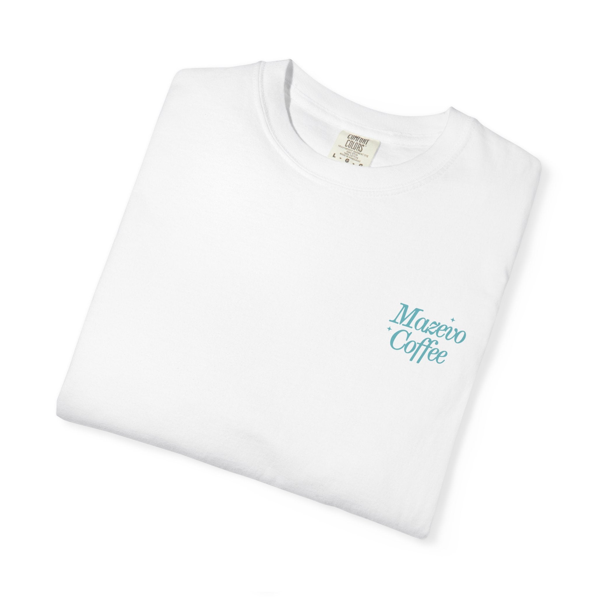 Coffee T‑Shirt — 'Mazevo Coffee House' Vintage Logo Tee