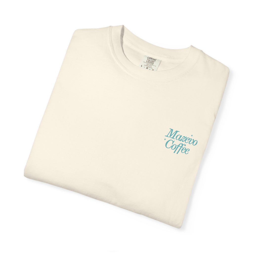Coffee T‑Shirt — 'Mazevo Coffee House' Vintage Logo Tee