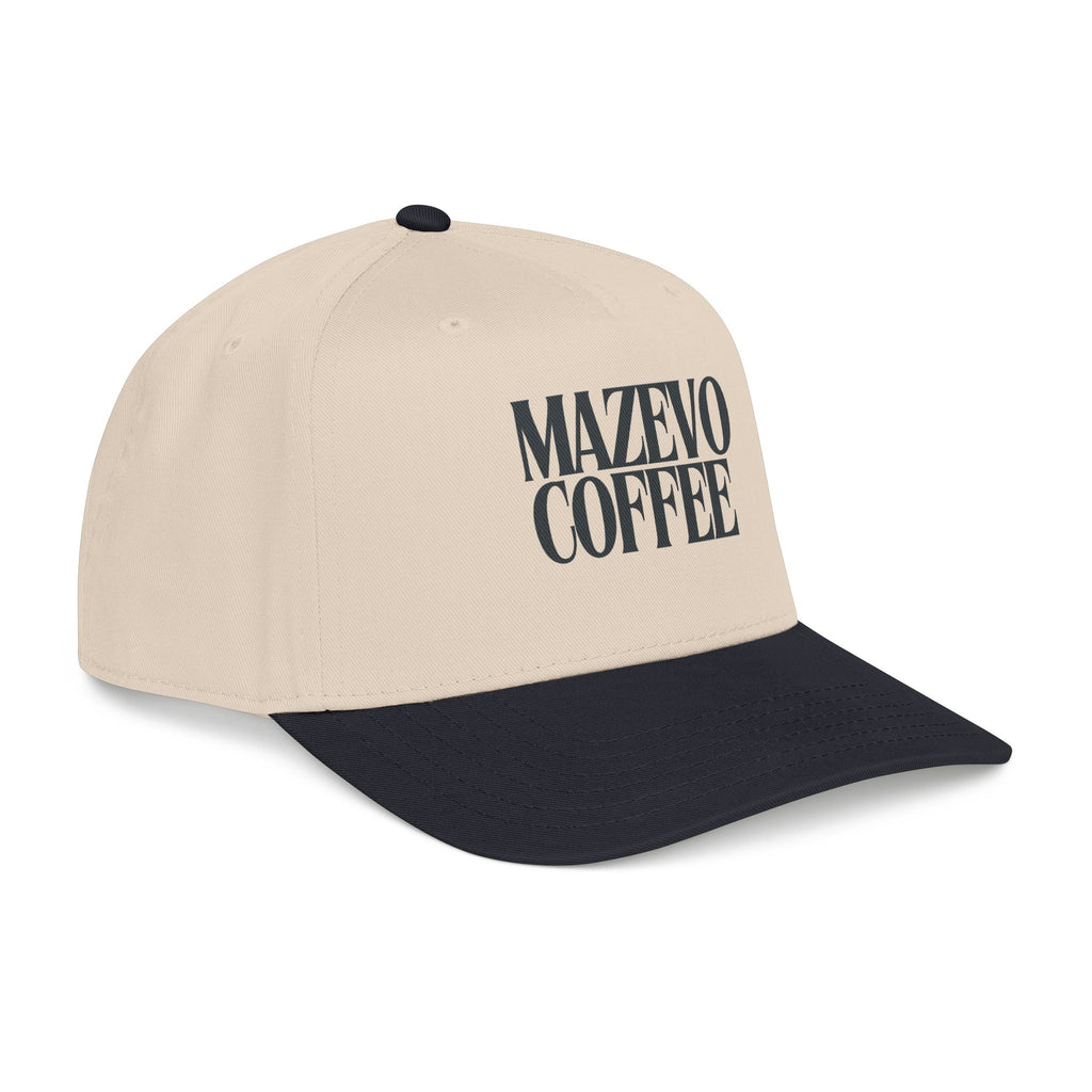 Mazebo Coffee Embroidered Mid-Profile Baseball Cap