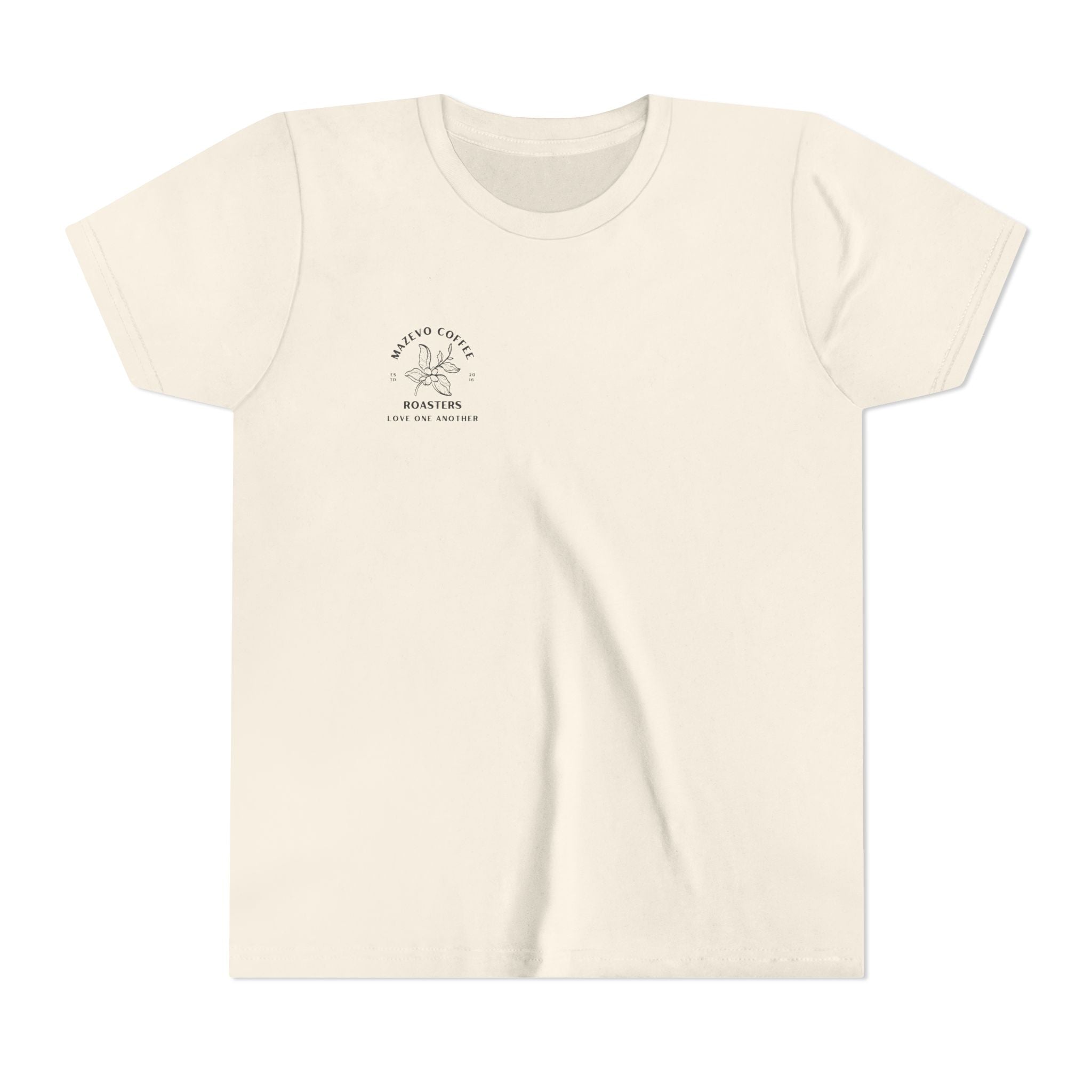 Youth Tee — Mazevo Coffee Roasters 'Love One Another' Vintage Coffee Logo