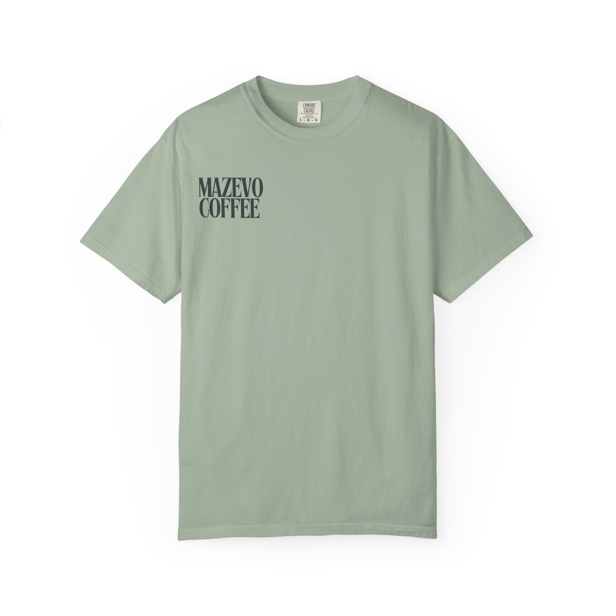 Mazévo Coffee Roasters T-Shirt — Vintage Coffee Shop Tee