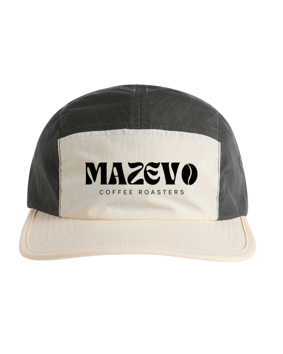 Two-Tone Nylon Cap — MAZEVO Coffee Roasters Logo Hat