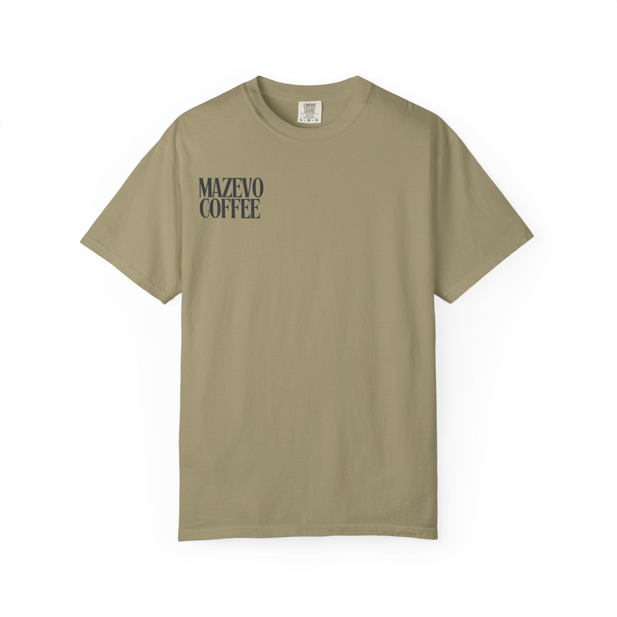 Mazévo Coffee Roasters T-Shirt — Vintage Coffee Shop Tee