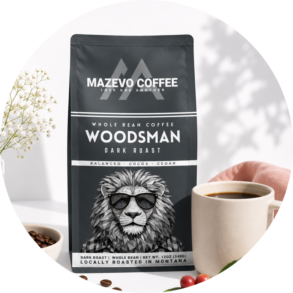 The Woodsman | Dark Roast Blend | Cocoa • Cedar • Balanced