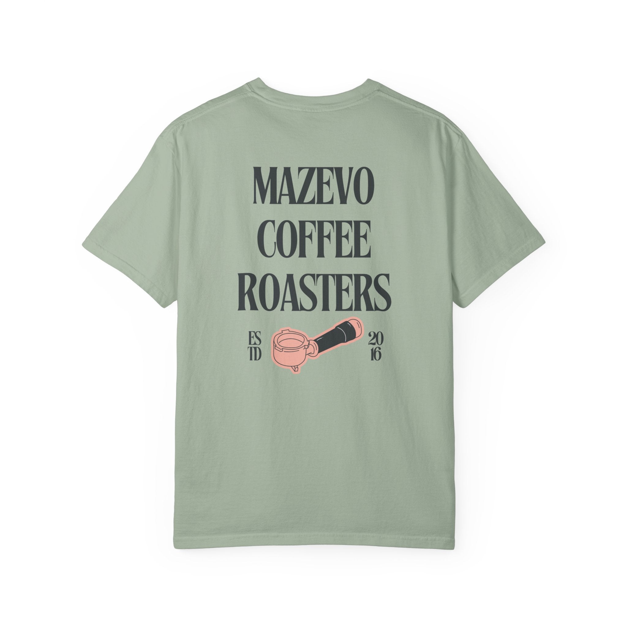 Mazévo Coffee Roasters T-Shirt — Vintage Coffee Shop Tee