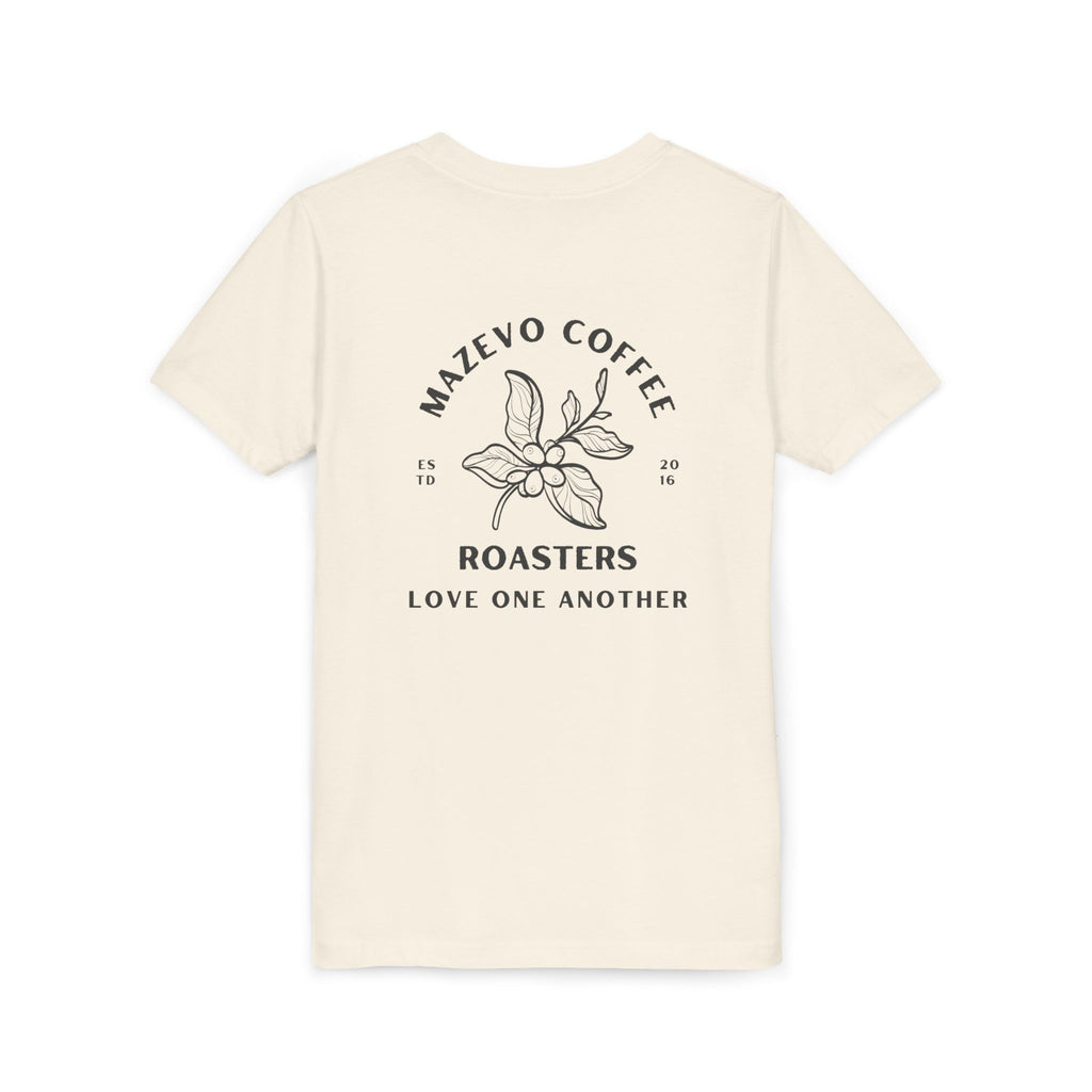 Youth Tee — Mazevo Coffee Roasters 'Love One Another' Vintage Coffee Logo