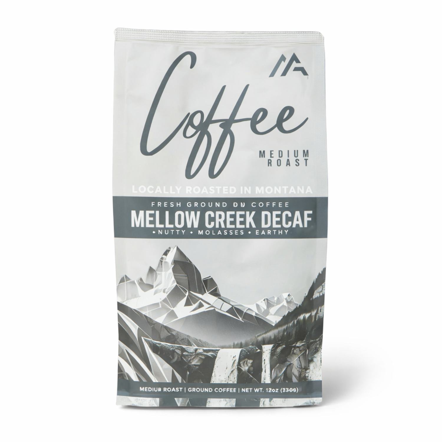 Mellow Creek Swiss Decaf | Medium Roast Decaf | Nutty • Molasses • Earthy