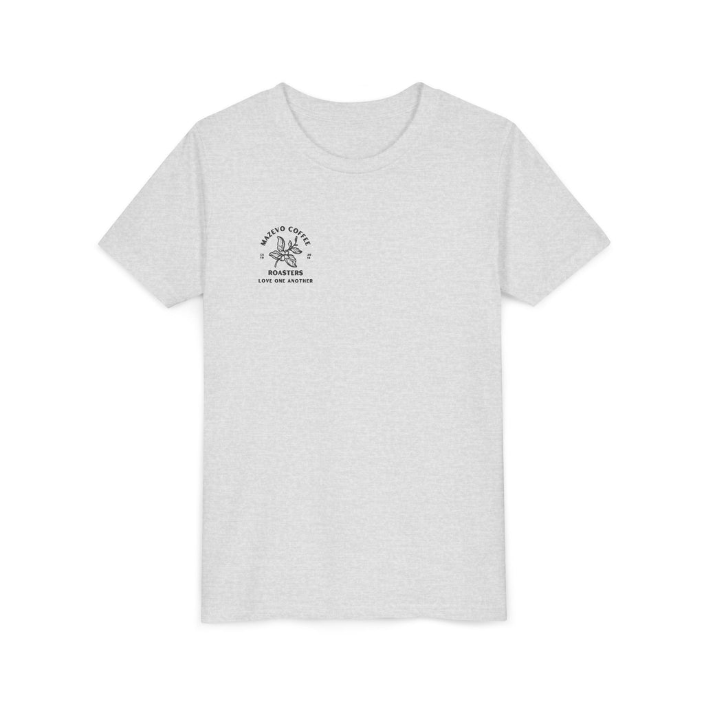 Youth Tee — Mazevo Coffee Roasters 'Love One Another' Vintage Coffee Logo