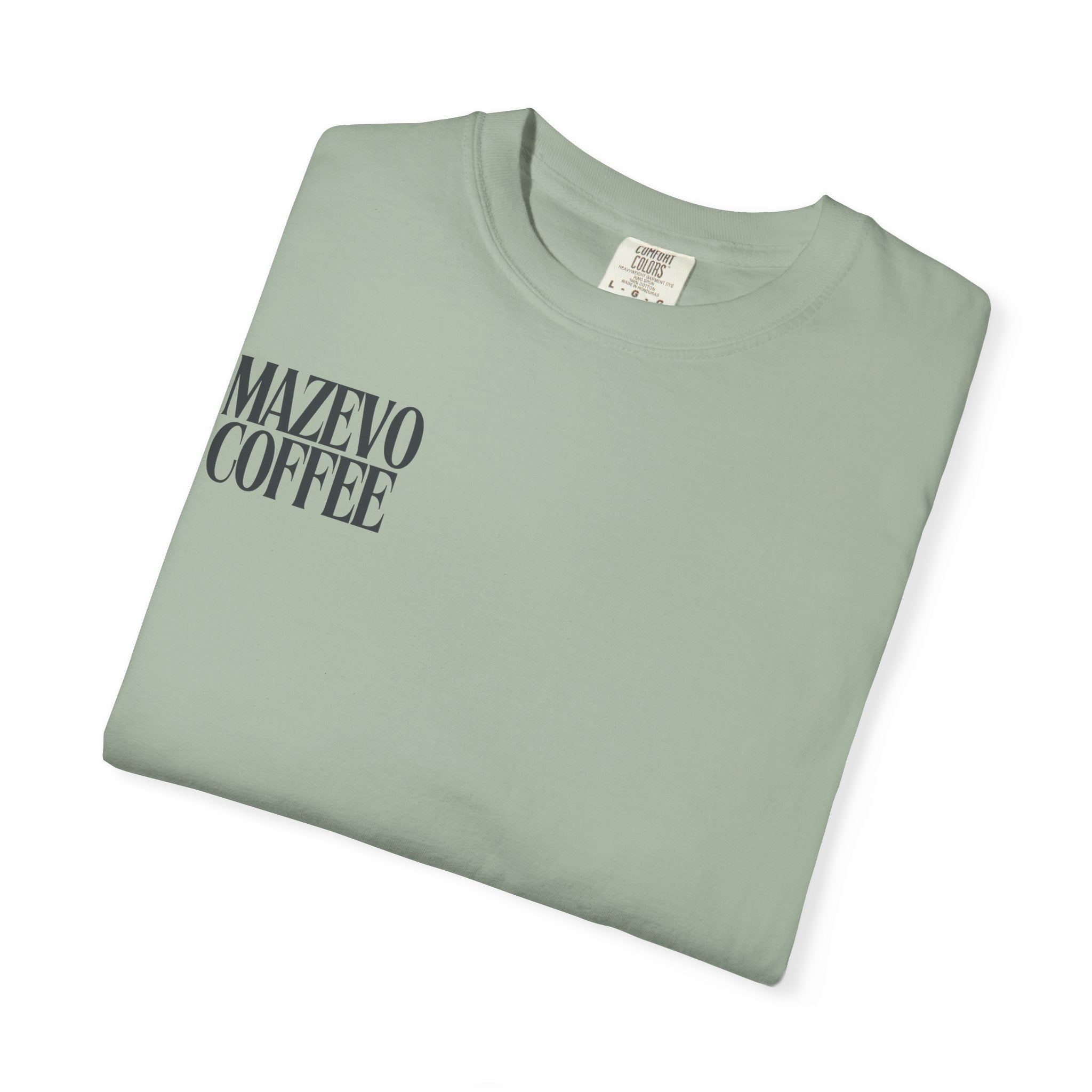 Mazévo Coffee Roasters T-Shirt — Vintage Coffee Shop Tee